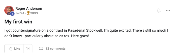 First contract countersigned in Pasadena